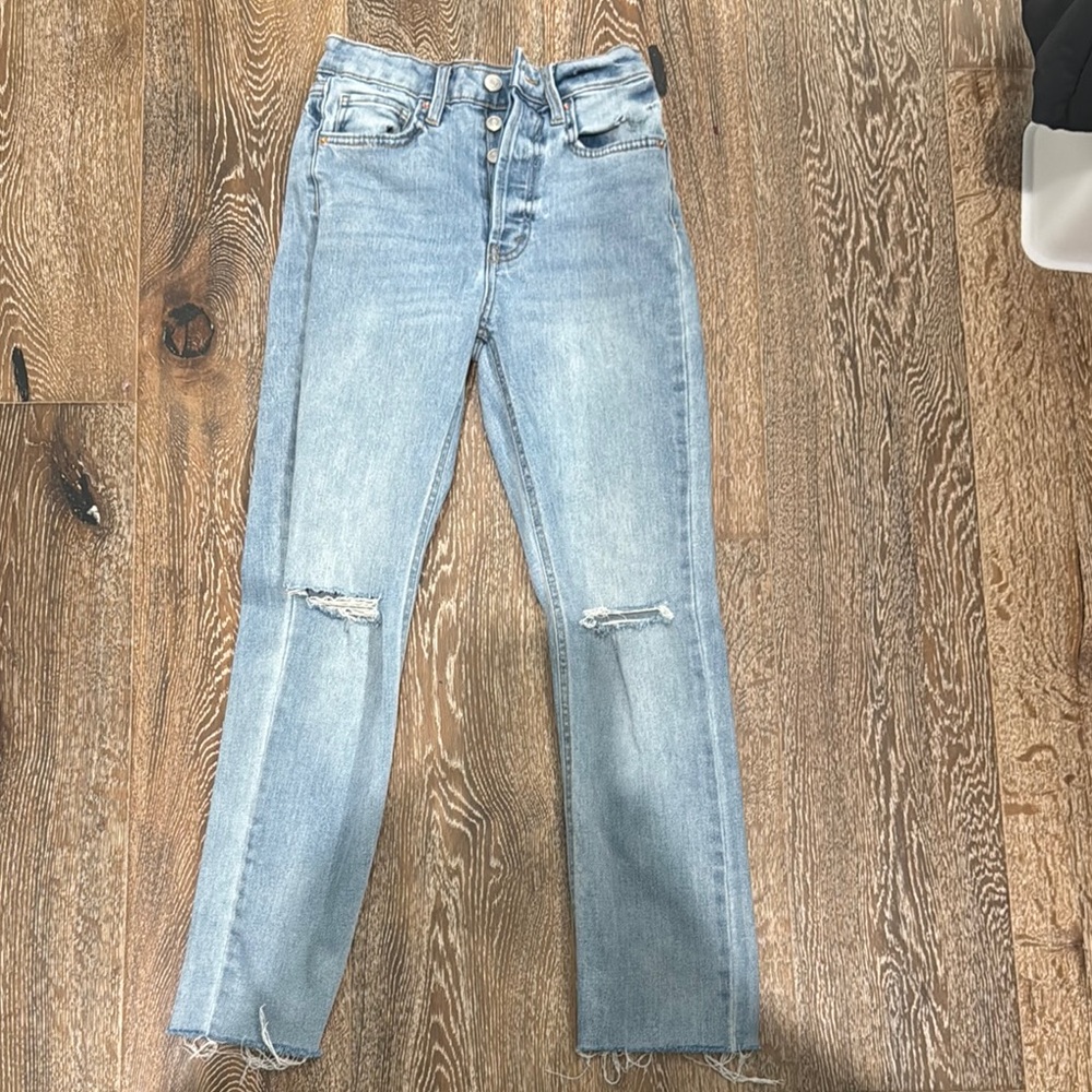 Wild Fable Light Blue Ripped Jeans